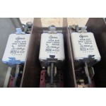 Hoofdschakelaar 400 Ampère + zekeringhouder. Used.